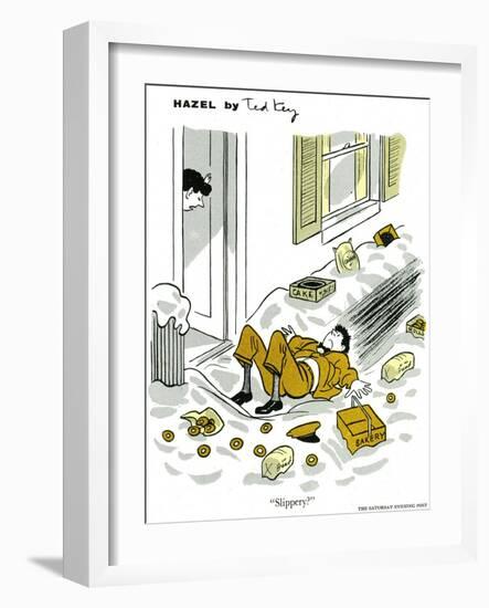 Hazel Cartoon-Ted Key-Framed Giclee Print