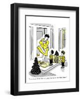 Hazel Cartoon-Ted Key-Framed Premium Giclee Print