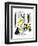 Hazel Cartoon-Ted Key-Framed Premium Giclee Print