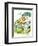 Hazel Cartoon-Ted Key-Framed Giclee Print