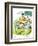 Hazel Cartoon-Ted Key-Framed Giclee Print