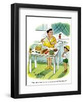 Hazel Cartoon-Ted Key-Framed Giclee Print