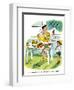 Hazel Cartoon-Ted Key-Framed Giclee Print