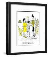 Hazel Cartoon-Ted Key-Framed Giclee Print