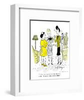 Hazel Cartoon-Ted Key-Framed Giclee Print