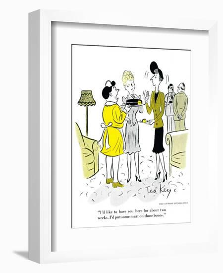 Hazel Cartoon-Ted Key-Framed Giclee Print