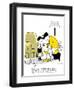 Hazel Cartoon-Ted Key-Framed Giclee Print