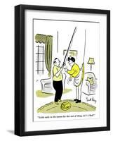 Hazel Cartoon-Ted Key-Framed Giclee Print