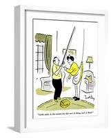 Hazel Cartoon-Ted Key-Framed Giclee Print