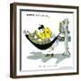 Hazel Cartoon-Ted Key-Framed Giclee Print