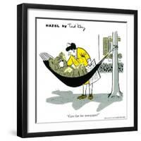 Hazel Cartoon-Ted Key-Framed Giclee Print