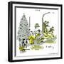 Hazel Cartoon-Ted Key-Framed Giclee Print