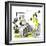 Hazel Cartoon-Ted Key-Framed Giclee Print