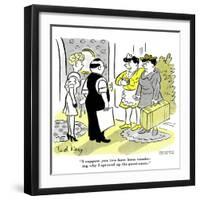 Hazel Cartoon-Ted Key-Framed Giclee Print