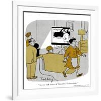 Hazel Cartoon-Ted Key-Framed Giclee Print