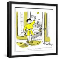 Hazel Cartoon-Ted Key-Framed Giclee Print