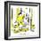 Hazel Cartoon-Ted Key-Framed Giclee Print