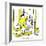 Hazel Cartoon-Ted Key-Framed Giclee Print