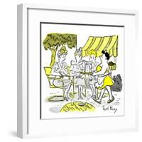 Hazel Cartoon-Ted Key-Framed Giclee Print