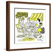 Hazel Cartoon-Ted Key-Framed Giclee Print