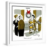 Hazel Cartoon-Ted Key-Framed Giclee Print