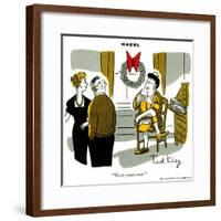 Hazel Cartoon-Ted Key-Framed Giclee Print