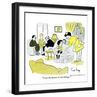 Hazel Cartoon-Ted Key-Framed Giclee Print