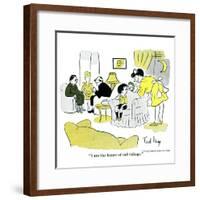 Hazel Cartoon-Ted Key-Framed Giclee Print