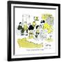 Hazel Cartoon-Ted Key-Framed Giclee Print