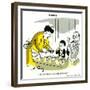 Hazel Cartoon-Ted Key-Framed Giclee Print