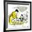 Hazel Cartoon-Ted Key-Framed Giclee Print