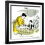 Hazel Cartoon-Ted Key-Framed Giclee Print