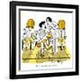 Hazel Cartoon-Ted Key-Framed Giclee Print