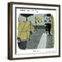 Hazel Cartoon-Ted Key-Framed Giclee Print