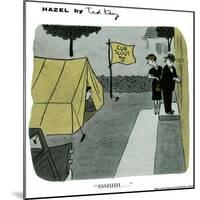 Hazel Cartoon-Ted Key-Mounted Giclee Print