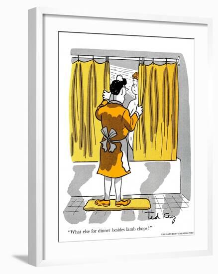 Hazel Cartoon-Ted Key-Framed Giclee Print