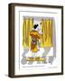 Hazel Cartoon-Ted Key-Framed Giclee Print