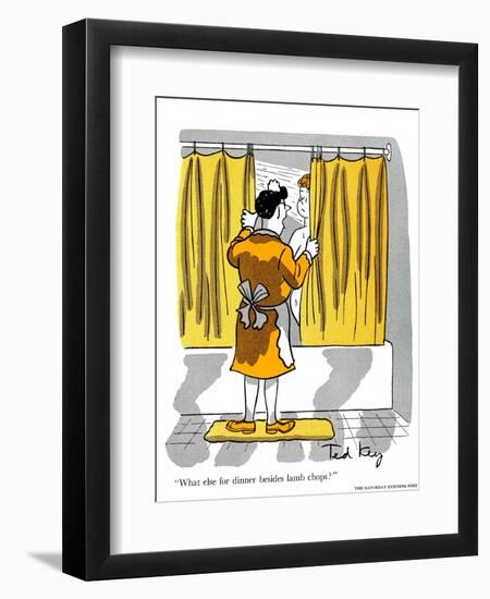 Hazel Cartoon-Ted Key-Framed Giclee Print