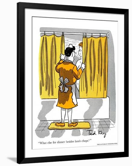 Hazel Cartoon-Ted Key-Framed Giclee Print