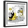 Hazel Cartoon-Ted Key-Framed Giclee Print