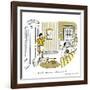 Hazel Cartoon-Ted Key-Framed Giclee Print