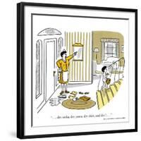 Hazel Cartoon-Ted Key-Framed Giclee Print