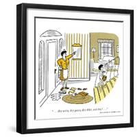 Hazel Cartoon-Ted Key-Framed Giclee Print