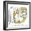 Hazel Cartoon-Ted Key-Framed Giclee Print