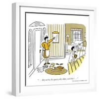 Hazel Cartoon-Ted Key-Framed Giclee Print