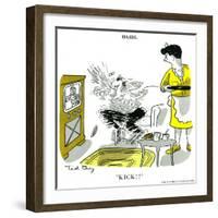 Hazel Cartoon-Ted Key-Framed Giclee Print