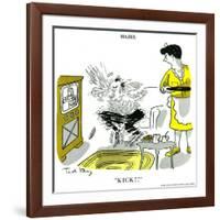 Hazel Cartoon-Ted Key-Framed Giclee Print