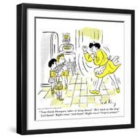 Hazel Cartoon-Ted Key-Framed Giclee Print