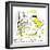 Hazel Cartoon-Ted Key-Framed Giclee Print