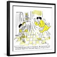 Hazel Cartoon-Ted Key-Framed Giclee Print